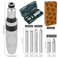 thumbnail image 2 of 7Pcs Impact Screwdriver Set Shock Screw Bits Metal Shock Screw Driver Chisel Bits Multifunctional Screw Extractor Remover Repair Set Durable Shock Screwdriver Bits for Repair, 2 of 9