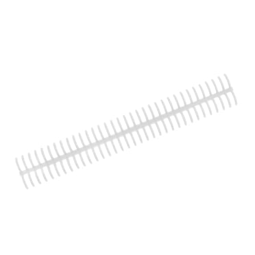 Binding Spines, Wear Resistant Polypropylene 0.59in Inner Diameter Binding Coils For Working Transparent