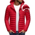 thumbnail image 4 of Men's Winter Coats, Fashion Hooded Casual Jackets, 4 of 9