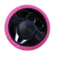 thumbnail image 5 of Universal Soft Warm Plush Car Case Plush Steering Wheel Cover Elastic Automobiles Auto Steering-Wheel Case Protector, 5 of 5