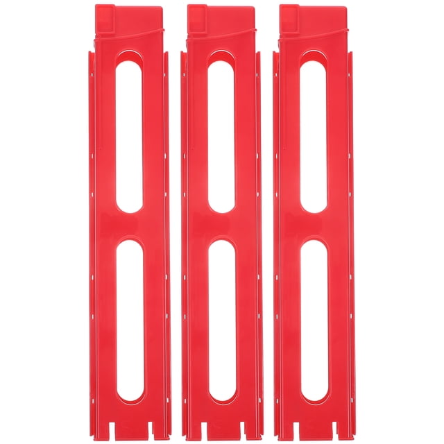 SHISUYAN 3pcs Domino Clips Domino Train Accessories Domino Train Cards Slot Clips(Random Color)