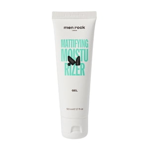 Men Rock Mattifying Gel hydratant, Hydratant visage, 50 ml