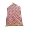 thumbnail image 3 of Portable Prayer Mat Collectible Floor Carpet Area Rugs for Cafe Bar Indoor Beige Pink, 3 of 8