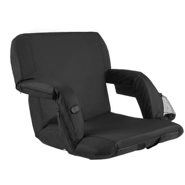 KFFKFF Siège de Stade, Chaise de Stade Chauffante de 25 Pouces, Siège de Gradins Chauffant avec 4 Poches pour Gradins, Chauffage à 3 Niveaux et Vibration à 6 Modes Chaise de Stade Chauffante Portable