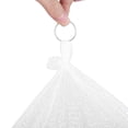 thumbnail image 4 of Jovati Auvent Rond en Dentelle pour Lit Anti-Insectes Moustiquaire Rideau Dôme Élégant Blanc, 4 of 9
