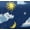 Moon & Stars, variant on ComfyKids® 2-in-1 Flip Chair