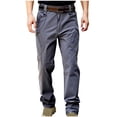 thumbnail image 4 of cllios Pantalon Tactique pour Hommes à Multiples Poches Pantalon Cargo de Randonnée Pantalon de Travail Léger pour Hommes Construction Pantalon de Travail Résistant à l'Eau, 4 of 4