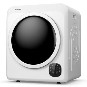 Costway 1700W Tub de lave-linge électrique en acier inoxydable 13.2 Lbs /3.22 Cu.Ft