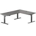 thumbnail image 1 of Desk 78"x48", Hauteur d'Angle Réglable Électrique Desk. Triple Moteur. 3 Étapes. Compatible avec les Accessoires, 1 of 5