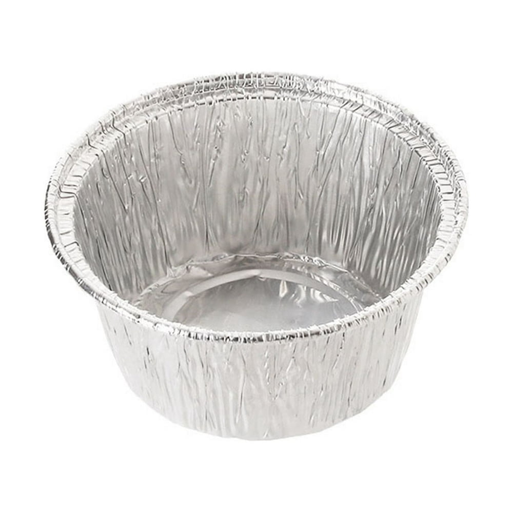 JUNWELL Small Foil Pans Aluminum Pans Disposable Food Containers 20pcs Food Storage Containers for Baking Meal Prep Freezer