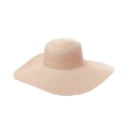 thumbnail image 1 of WZXFASHION Summer Solid Color Fashion Rhinestone14cm Oversized Sun Hat Ladies Beach Hat Travel Foldable Hat Clothing Shoes & Accessories Red One Size, 1 of 3