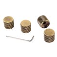 thumbnail image 2 of 4Pcs Guitar Knob Metal Volume Tone Control Dome Flat Top Barrel Knob Musical Instrument Accessory Set with Wrench GD139D Bronze, 2 of 14