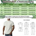 thumbnail image 3 of adviicd Chemises de Plage pour Hommes T-Shirt Col Rond Manches Courtes Été Décontracté Gris,TTG, 3 of 4