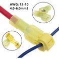 thumbnail image 1 of GQKB-2116-5 - KIT T-TAP CONN YEL 12-10AWG avec Borne Mâle Entièrement Isolée (5 pcs/pkg), 1 of 1