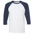 thumbnail image 1 of Bella + Canvas T-Shirt de Baseball Unisexe à Manches 3/4, 1 of 1
