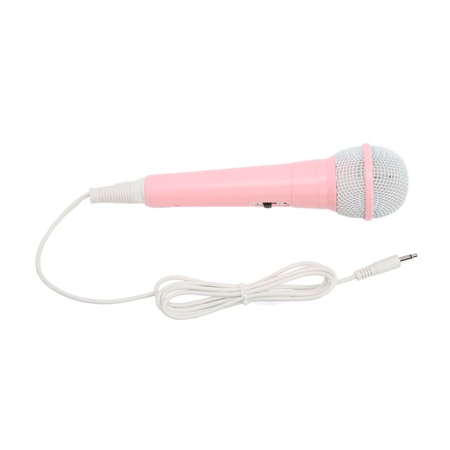 Kids Wired Microphone Children Wired Microphone 3.5mm Kids Wired Microphone Wired Children Singing Microphone Kids Microphone Toy Kids Wired Microphone 3.5mm Plug Low Distortion