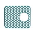 thumbnail image 1 of Binwennn Countertop Dish Rack Self Draining Dish Rack Silicone Kitchen Protector Mat Folding Heat Non Kitchen Mats Grid Accessory Grey For Bottom Of Farmhouse Stainless Steel Porcelain, 1 of 8