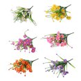 thumbnail image 1 of Baohd 5pcs/set Arrangement de Fleurs Artificielles Réalistes Entretien Bas et 1Set Rose Réaliste, 1 of 6