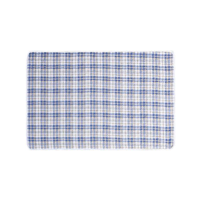 Yhmxh Bedding Waterproof And Washable Large Bed Pad For Elderly Care Incontinence Protection And Menstrual Use With Ultrasonical Quilting Skin-friendly Throw Blanket Machine Washable Microfiber