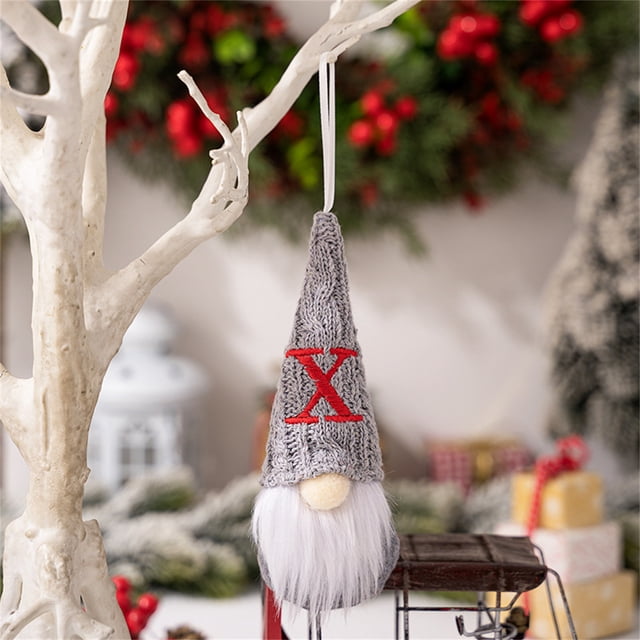 TopLLC Chapeau de Noël Bébé Sans Visage Pendentif Vieux Nain Rudolph Poupée Poupée Pendentif