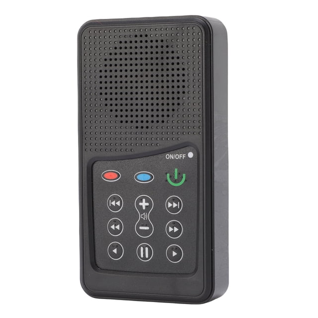 Portable Scripture Player, Solar Powered Portable Electronic Sound Scripture Reader, 8G Capacity, with Earphone, Lanyard, Charging Cable