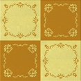 thumbnail image 1 of Ahgly Company Machine Washable Indoor Square Transitional Neon Orange Area Rugs, 4' Square, 1 of 1