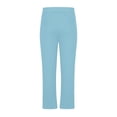 thumbnail image 4 of LIBRCLO Mens Sweatpants with Pockets Athletic Workout Sweat Pants Running Joggers Sweatpants Open Bottom, Light Blue S, 4 of 5