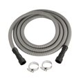 thumbnail image 2 of jifeng Dishwasher Drain Hose Universal Replacement Drain Extension Hose with Clamps Versatile Discharge Waste Pipe PP Material Suitable for Compact Kitchens Home Use 300cm/118.11inch, 2 of 9
