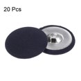 thumbnail image 3 of Unique Bargains 20pcs 48L Fabric Cloth Covered Button 30mm Round Metal Shank Sewing Buttons for Suits Dress Blouses, Deep Blue, 3 of 5