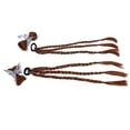 thumbnail image 1 of Hair Extension, Braid Hair Extension 2 Pcs Versatile  for Styling Deep Brown,Light Brown, 1 of 7