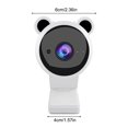 thumbnail image 1 of USB Webcam Online Chatting Desktop PC Web Clothes Kit Christmas Shirt Camera 1080P Driver Free Laptop Camera for Live Streaming, White, 1 of 9