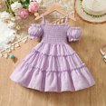 thumbnail image 1 of Vêtements d'Été pour Filles Robes Trapèze Robe de Plage pour Filles Robes pour Enfant 5-6 Ans, 1 of 4