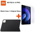 thumbnail image 1 of Étui Officielle pour Tablette Mi Pad 6 / 6Pro 11 Pouces 2023 en Cuir PU, Housse à Rabat Originale pour Pad 6 / 6 pro, Étui Intelligent avec Verre Original eleven, 1 of 5