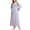 Bleu Ciel, variante sur HAiming Long Peignoir de Bain pour Femmes Confortable Doux en Molleton Peignoirs Nuisette Pyjamas pour Dames Tenue de Nuit Chaude Robe de Chambre