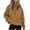Yellow, variant on QUYUON Women Half Zip Hoodie Cropped Sweatshirts Womens Pullover Quarter Zip Long Sleeve Soft Lightweight Crop Tops Fleece Jackets Sweaters Sweatshirts Hoodies Outwear Coat Black XL
