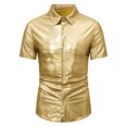 thumbnail image 2 of Birdeem Chemise pour Hommes, Manches Courtes, Col à Revers, Décontractée, Sportive, 2 of 12