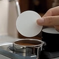 thumbnail image 1 of Sentmoon Coffee Filter Disposable Coffee Filters Coffee Paper Unbleached Natural 100 Sheets Large Capacity Filter Paper Round Powder Bowl Strainer for Eco-Friendly Coffee Filter, 1 of 6