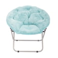thumbnail image 1 of Chaise lune peluche pour enfants Mainstays, bleu aqua, 1 of 4