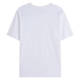 thumbnail image 4 of BOBOGOJP T-Shirts d'Entraînement pour Hommes à Rayures, Manches Courtes, Col Ras du Cou (Blanc,G), 4 of 5
