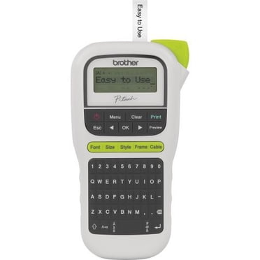 Brother Pt-h110 Easy, Portable Label Maker - Thermal Transfer - 0.79 In/s Mono - 3 Fonts - 180 Dpi