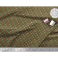 thumbnail image 3 of Soimoi Moss Tissu Georgette Triangle Tissu Imprimé pour Chemises au Mètre 42 Pouces de Large, 3 of 3