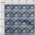 thumbnail image 1 of oneOone Viscose Jersey Fabric Chevron Ikat Printed Craft Fabric BTY 60 Inch Wide, 1 of 5