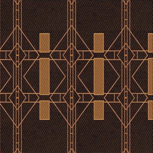 Ahgly Tapis d'Intérieur Lavable en Machine Carré Marron Selle, 8 Pieds Carré