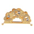 thumbnail image 2 of Golden Metal Napkin Holder, Exquisite Light Luxury European Style, Zinc Alloy Table Napkin Organizer, Kitchen Dinner Table Party Decor, 2 of 8