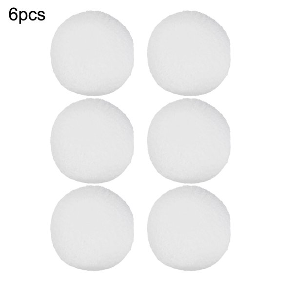 Multipack of Reusable Scum Eliminating Sponge Balls For Efficient Cleaning for Bathtubs Spas and Aquariums 46 Count