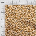 thumbnail image 1 of oneOone Cotton Flex Orange Fabric Animal Skin Sewing Craft Projects Fabric Prints By Yard 40 Inch Wide-6BV, 1 of 4