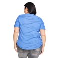thumbnail image 3 of Iyla Plus Women's Short Sleeve Ripple Tee, 3 of 6