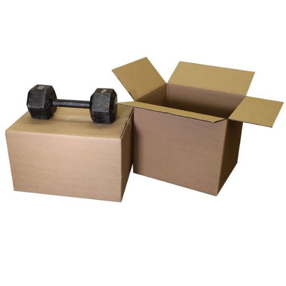 Heavy Duty Moving Boxes Large 4.5 Cubic Size 24x18x18'' Pack of 8 Only by The Boxery