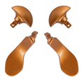 thumbnail image 1 of 4PCS Metal Back Paddles For PS5 DualSense Edge Controller,Paddles Replacement Interchangable Parts For PS5 DualSenseEdge Wireless Controller, 1 of 6