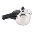 thumbnail image 2 of Stainless Steel Pressure Cooker,Classic High Dome Pressure Cooker with Locking  Handle  Cooking Pot Steamer Electric Ceramic Stove Pressure Cooker for Kitchen, 2 of 8